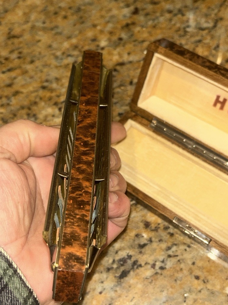 Horner 64 chromonica harmonica W/Original Box In Nice Condition