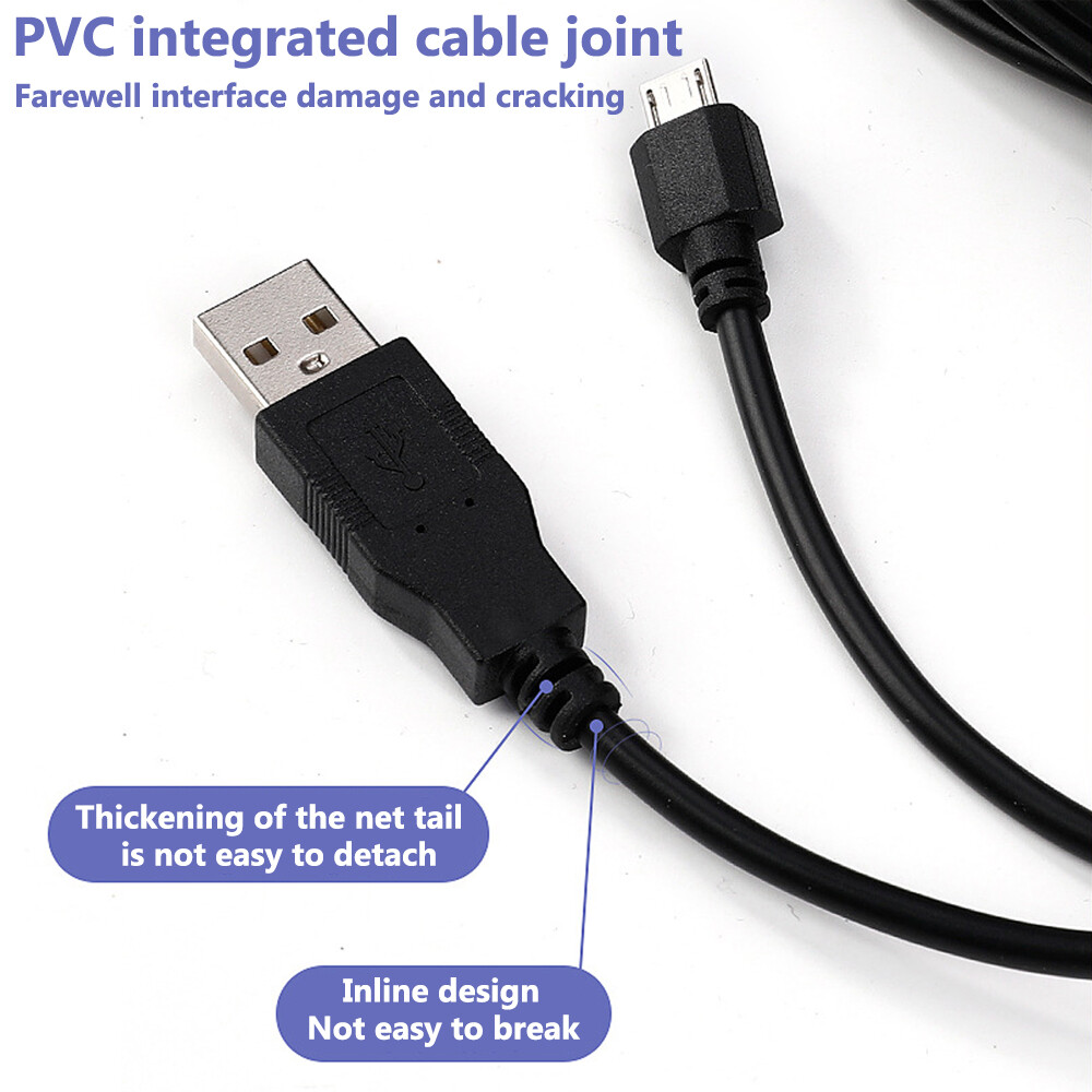 For Sony PS4 Wireless Controller USB FAST Charger Cord Charging Cable 9.85 FT