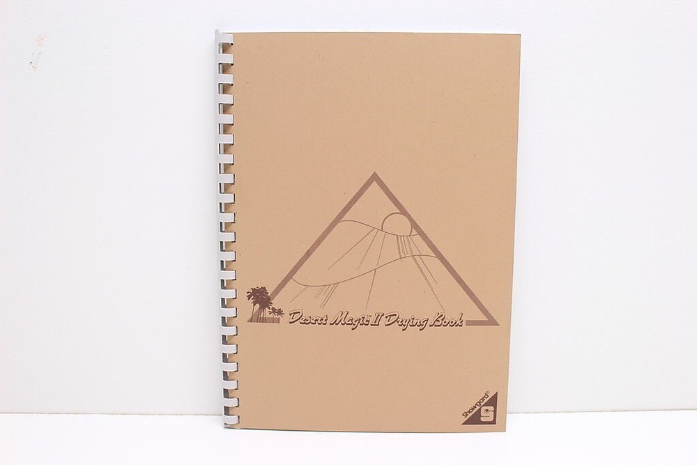 Showgard Desert Magic Stamp Drying Book II 8.5" x 11" for Stamps Blocks Sheets