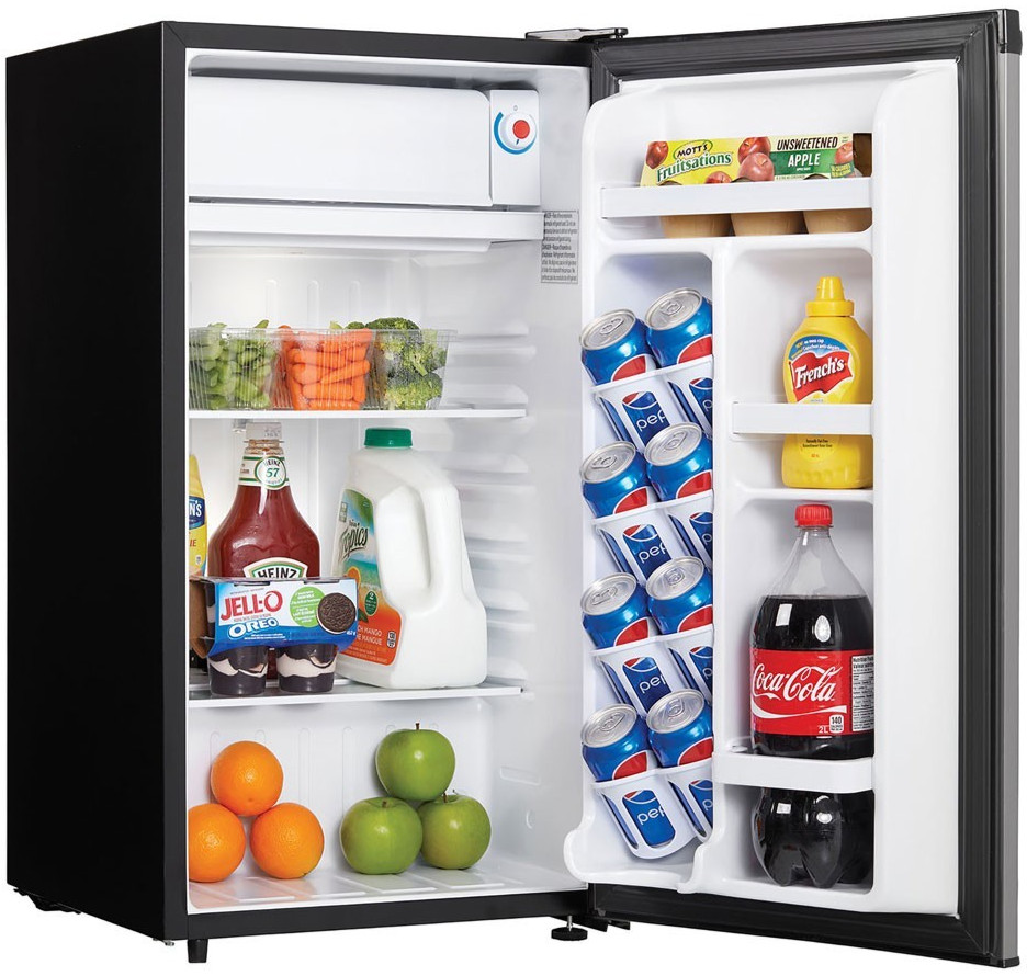 Danby DCR032A2BSLDD 3.2 cu. ft. Compact Fridge Stainless Steel