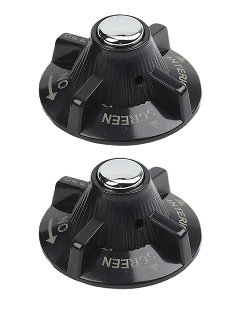 Replacement Heater Air Control Knobs for MGB GT Models 2 Pieces BHA4328 BHA4329