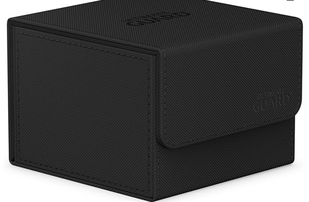 Ultimate Guard Sidewinder 133 Black Xenoskin Deck Box
