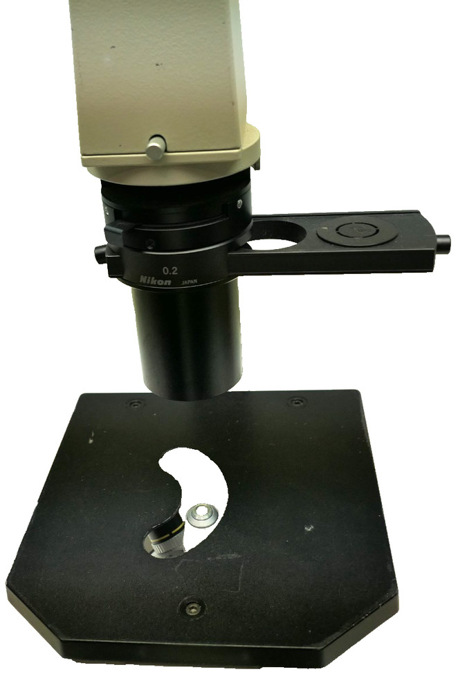 Nikon TMS Inverted Phase Contrast Binocular Microscope not turning on