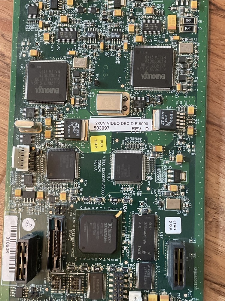 Harmonic BOT 2 CH Video Decoder-E9000 Video DEC D E-9000 503097 REV-D