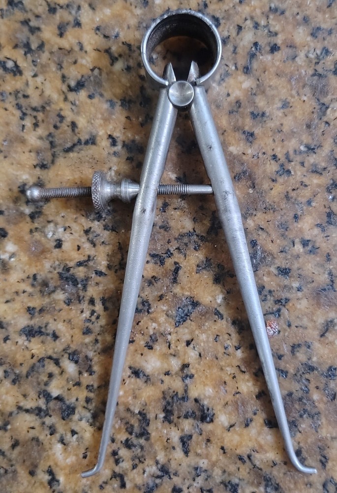 🗽VINTAGE 4" FINE POINT ID CALIPER