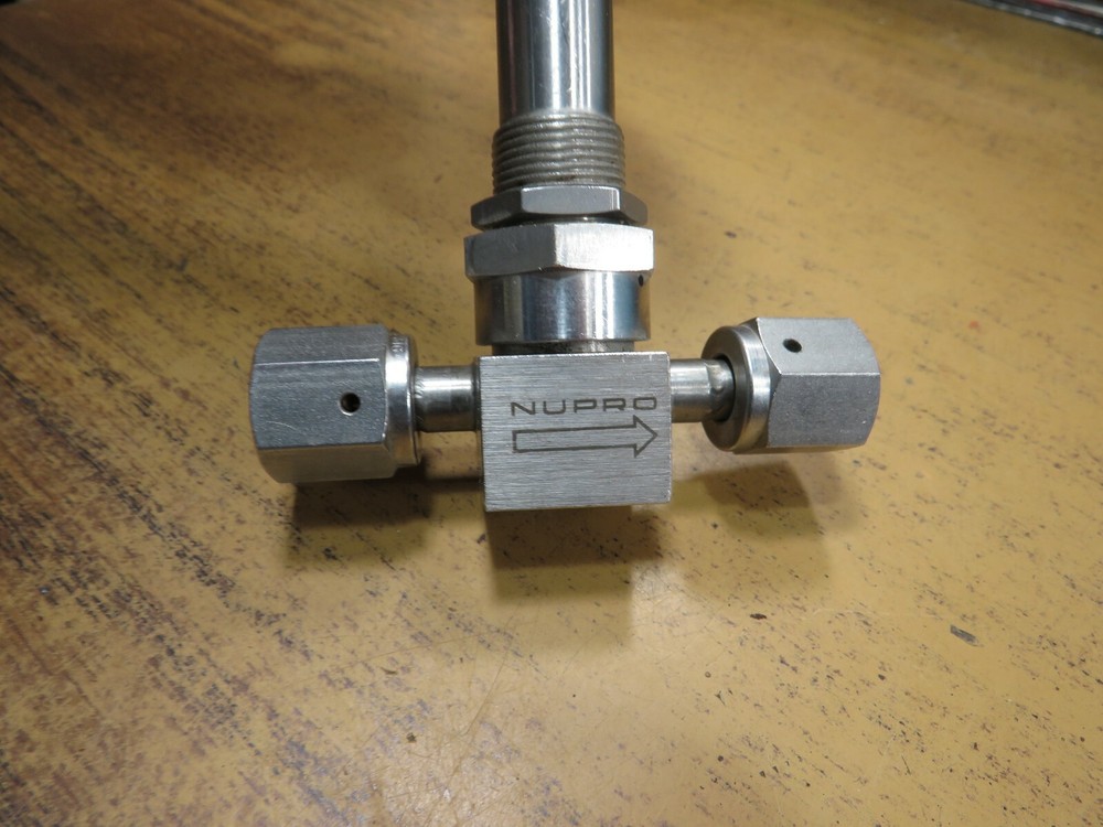 Nupro SS-4BMRG TW Micrometer Valve Micro Adjust
