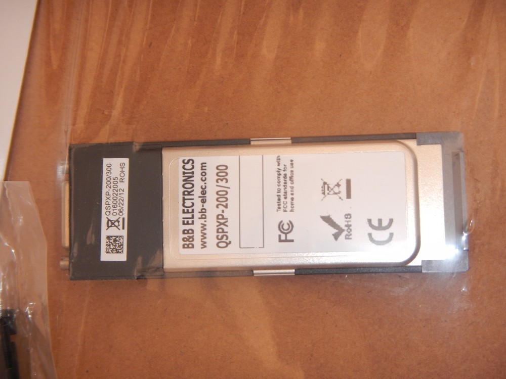 Quatech/B&B Performance PCIe based RS-422/RS-485 Serial ExpressCards