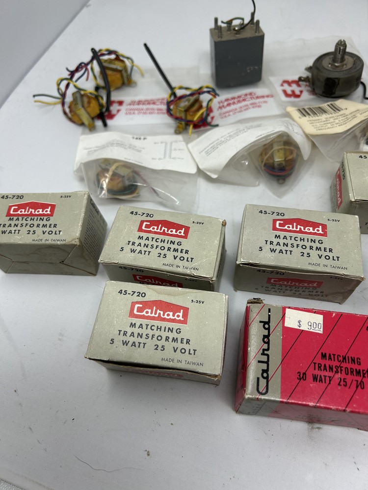 Audio transformers, UTC filters box of