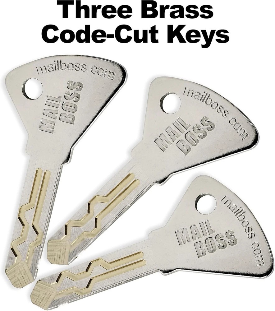 Sage Green Locking Security Mailbox - Protect Your Mail with Modern Elegance