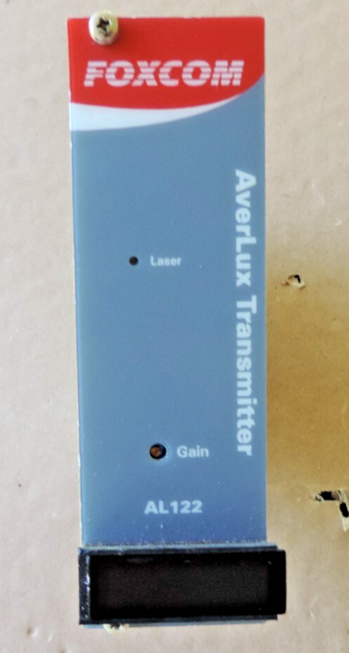 FOXCOM AL122 AVERLUX FIBER OPTIC TRANSMITTER SC/APC  DBS