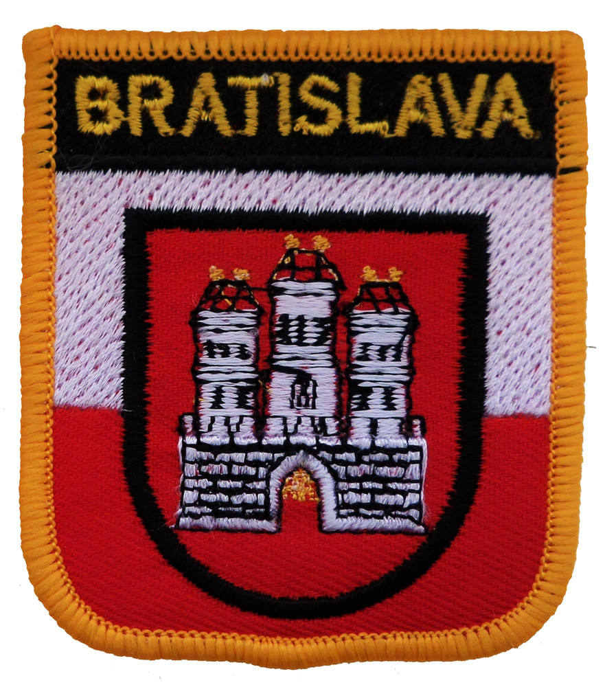 Bratislava Slovakia Shield Embroidered Patch