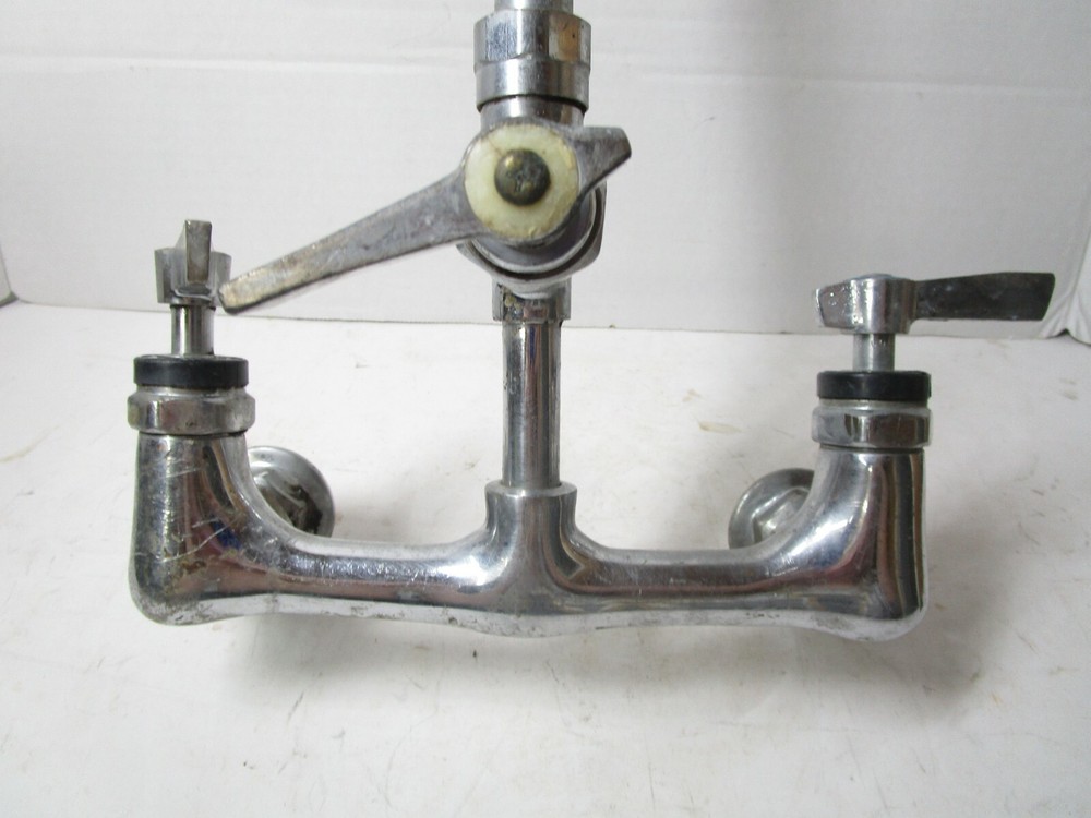 Component Hardware Encore Wall-Mount Sink Components with Pipe Faucet Handles