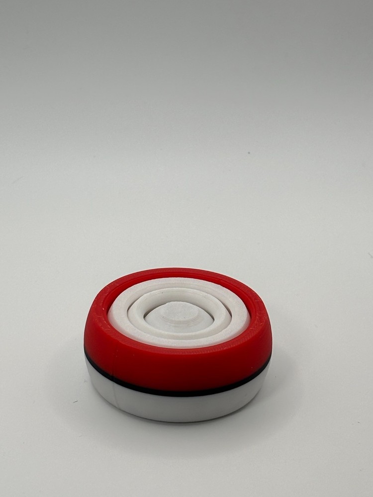 Pokeball Fidget Spinner - 3D Printed