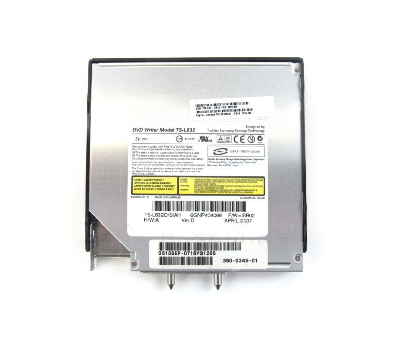 Sun 541-0847 M4000/M5000 DVD Assembly 4z