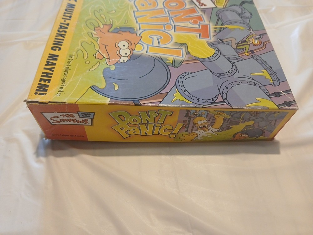 Don't Panic The Simpsons Board Game Complete