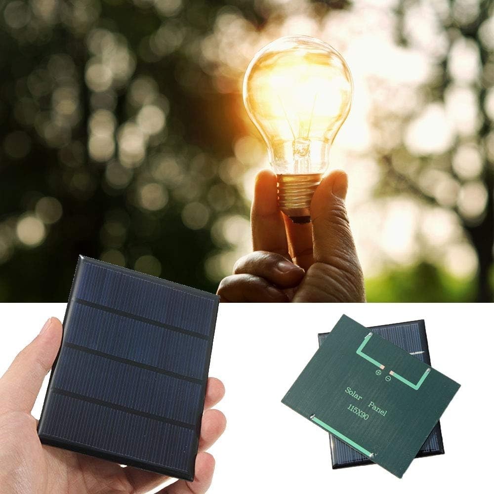 High Efficiency 1.5W 12V Solar Panel Cell Module - Compact & Lightweight Design
