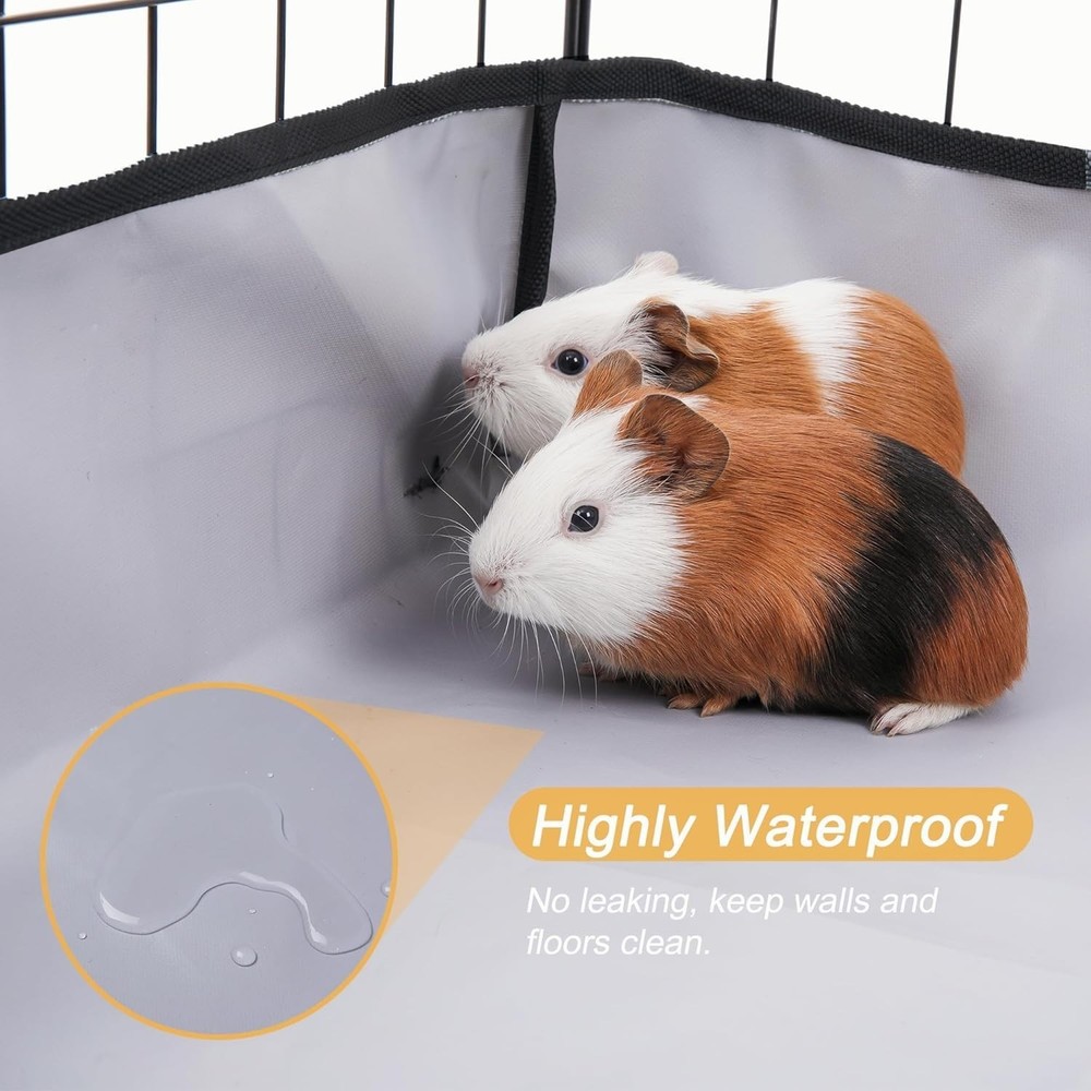 Clean & Safe 24x48 Waterproof Cage Liner for Small Animals - Easy Care Solution