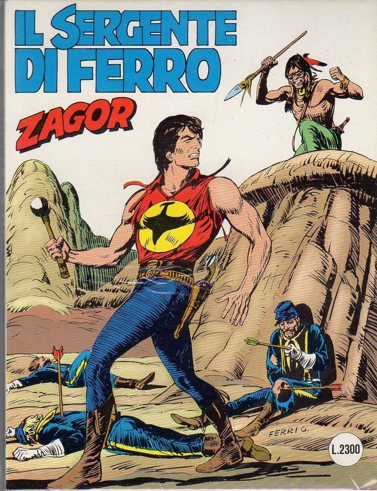 comic ZAGOR ZENITH BONELLI FIRST EDITION number 384