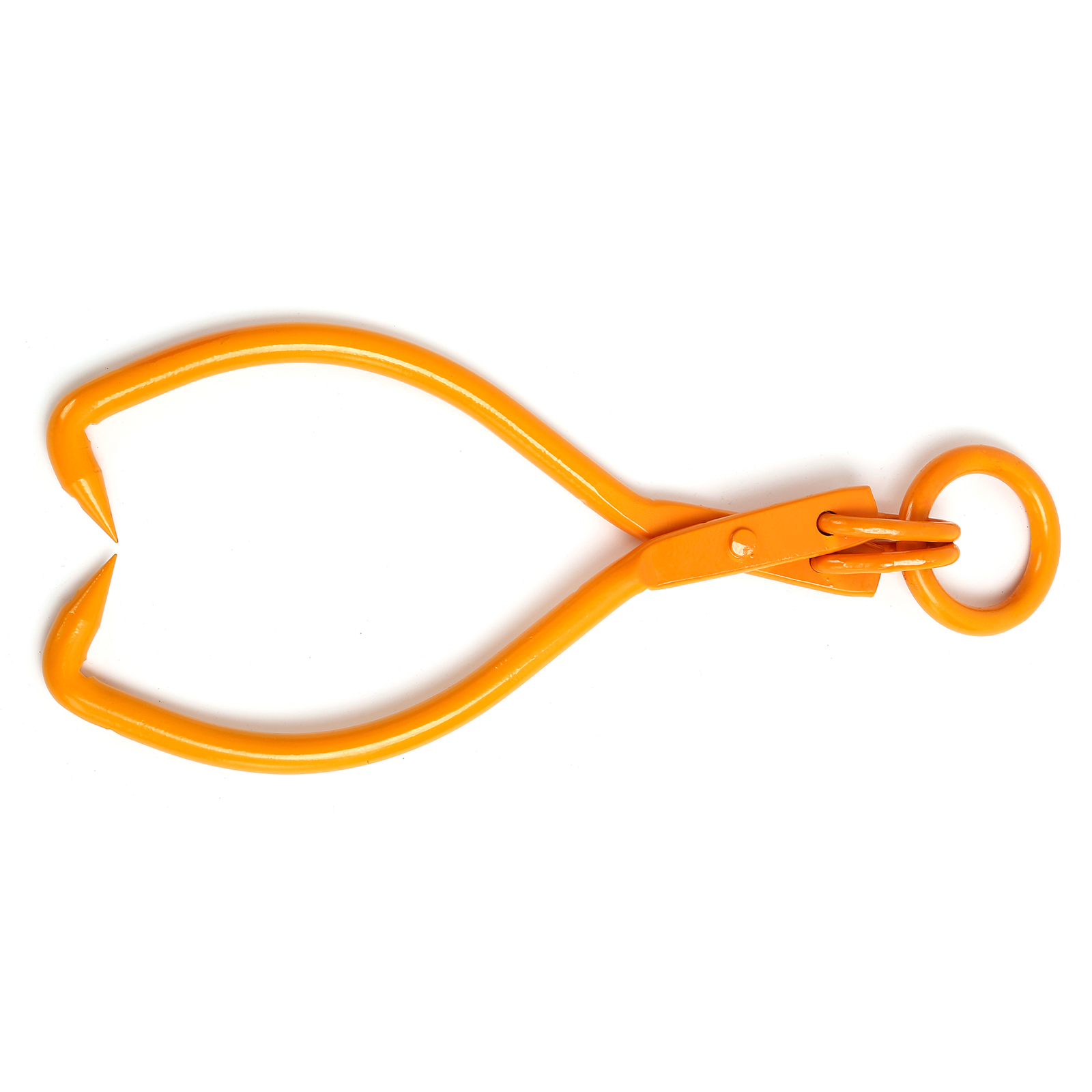 16" inch Timber Log Grab Skidding Tongs Wood Handle Claw Hook Log Lifter Lifting