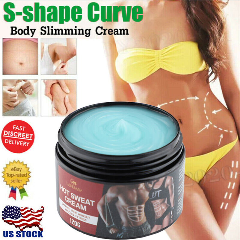 Hot Sweat Cream, Belly Fat Burning Cream Gel Weight Loss Cream Workout Enhancer