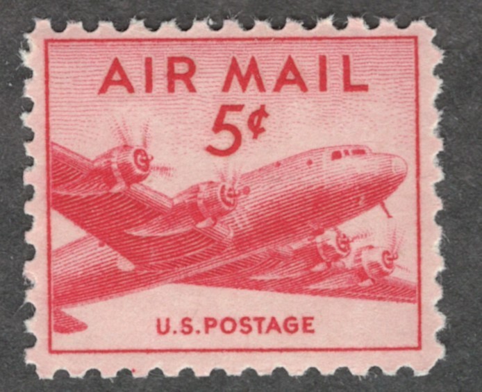 US. C33. 5c. DC-4 Skymaster. MNH. 1947