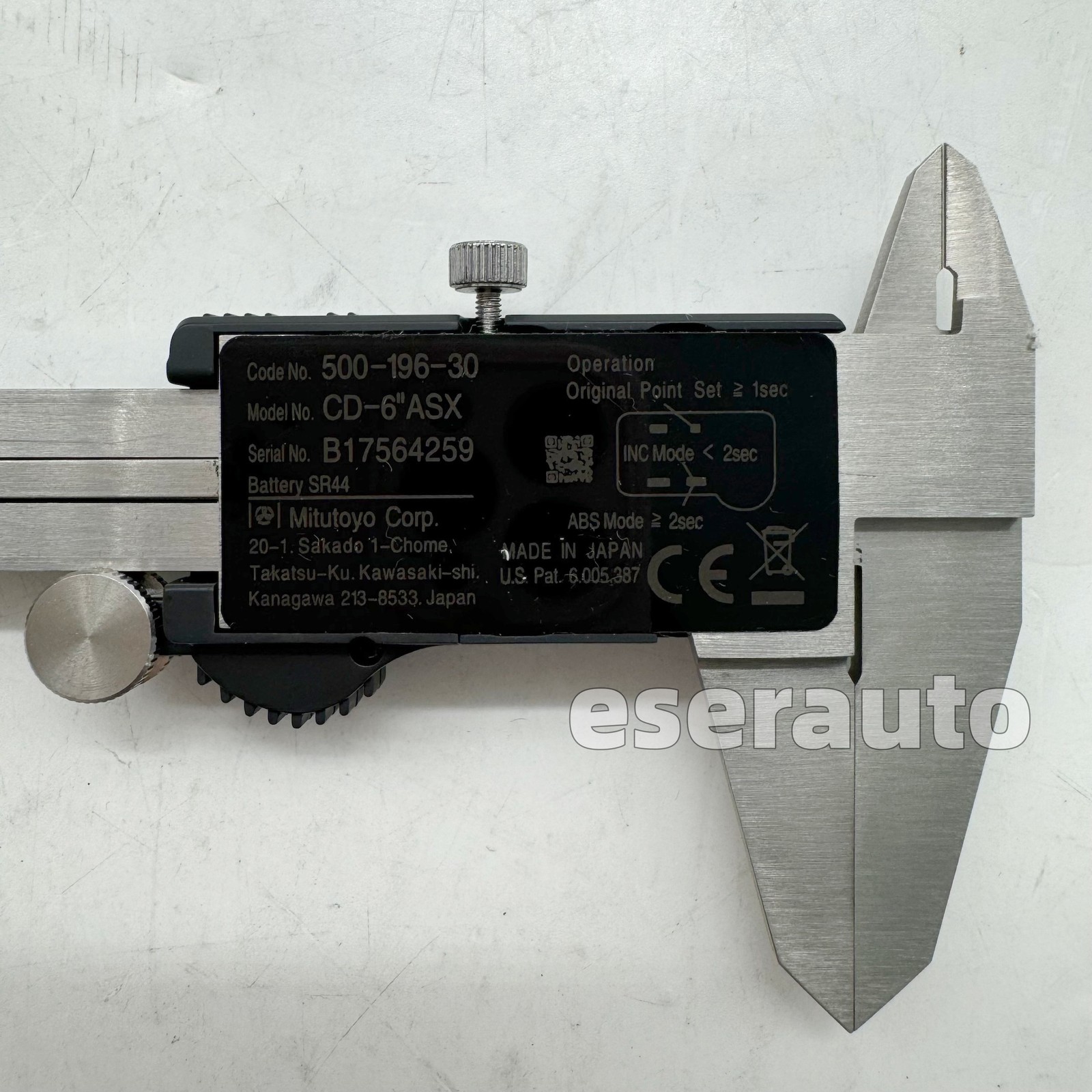 150mm/0-6 Absolute Digital Digimatic Vernier Caliper Mitutoyo Japan 500-196-30