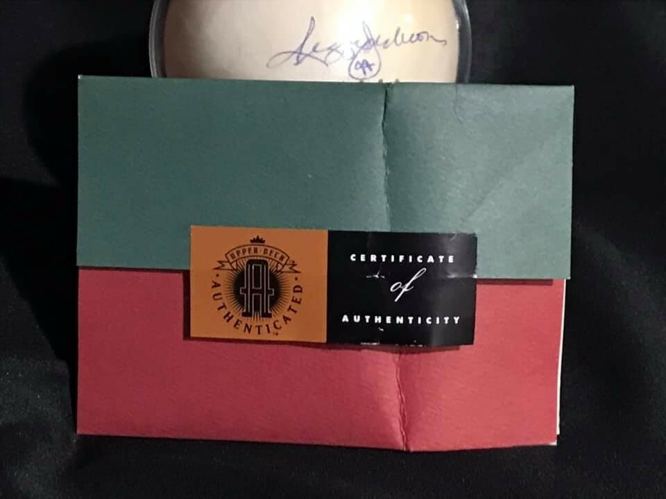 Reggie Jackson Autographed baseball