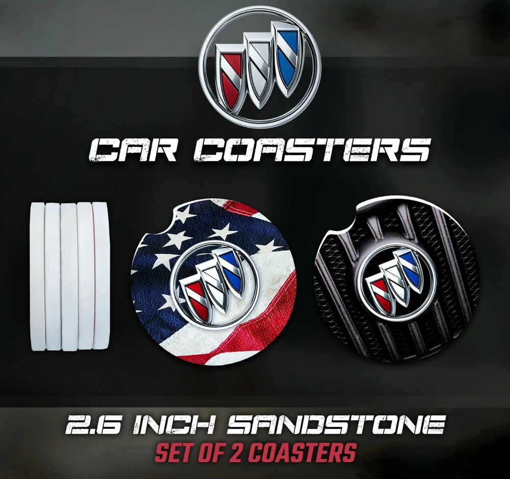 Buick Car Coasters, Buick Accessories, Buick Car Coaster