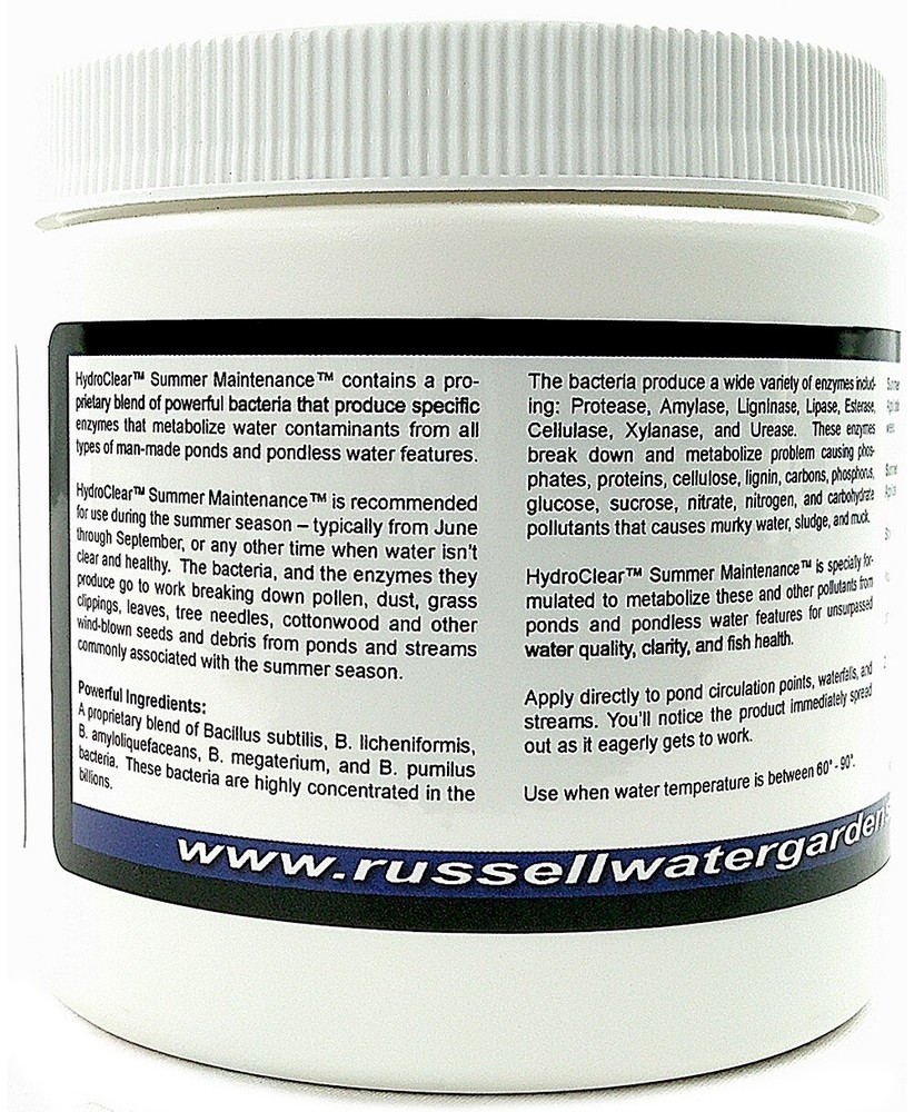 Beneficial Bacteria HydroClear™ Granular Summer Maintenance