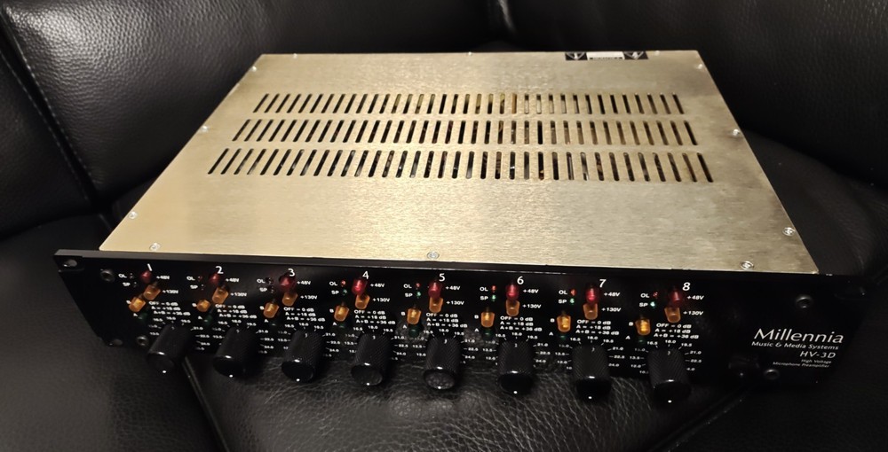 Millennia HV-3D 8 Channel Microphone Preamp