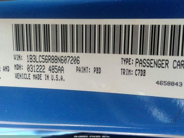 AVENGER 2008 Glove Box 4826834