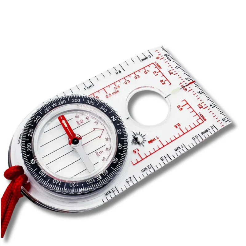 SunCo ProMap Compass Ultra Lightweight Baseplate Map Compass