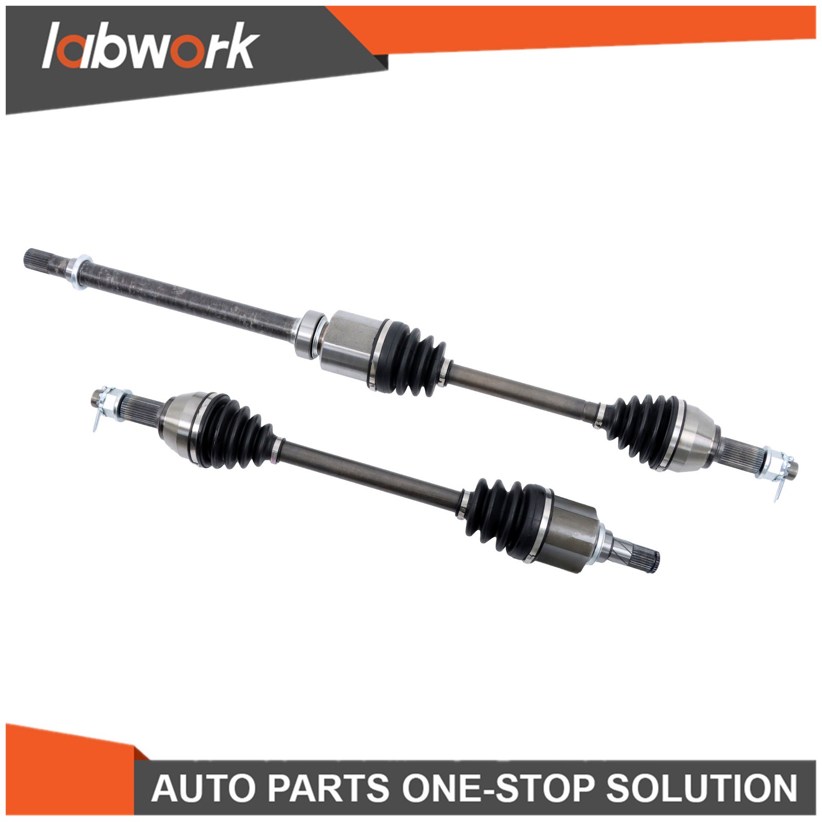 Labwork 2x Front Left & Right CV Axle Assembly 2013-2018 for Nissan Altima 2.5L