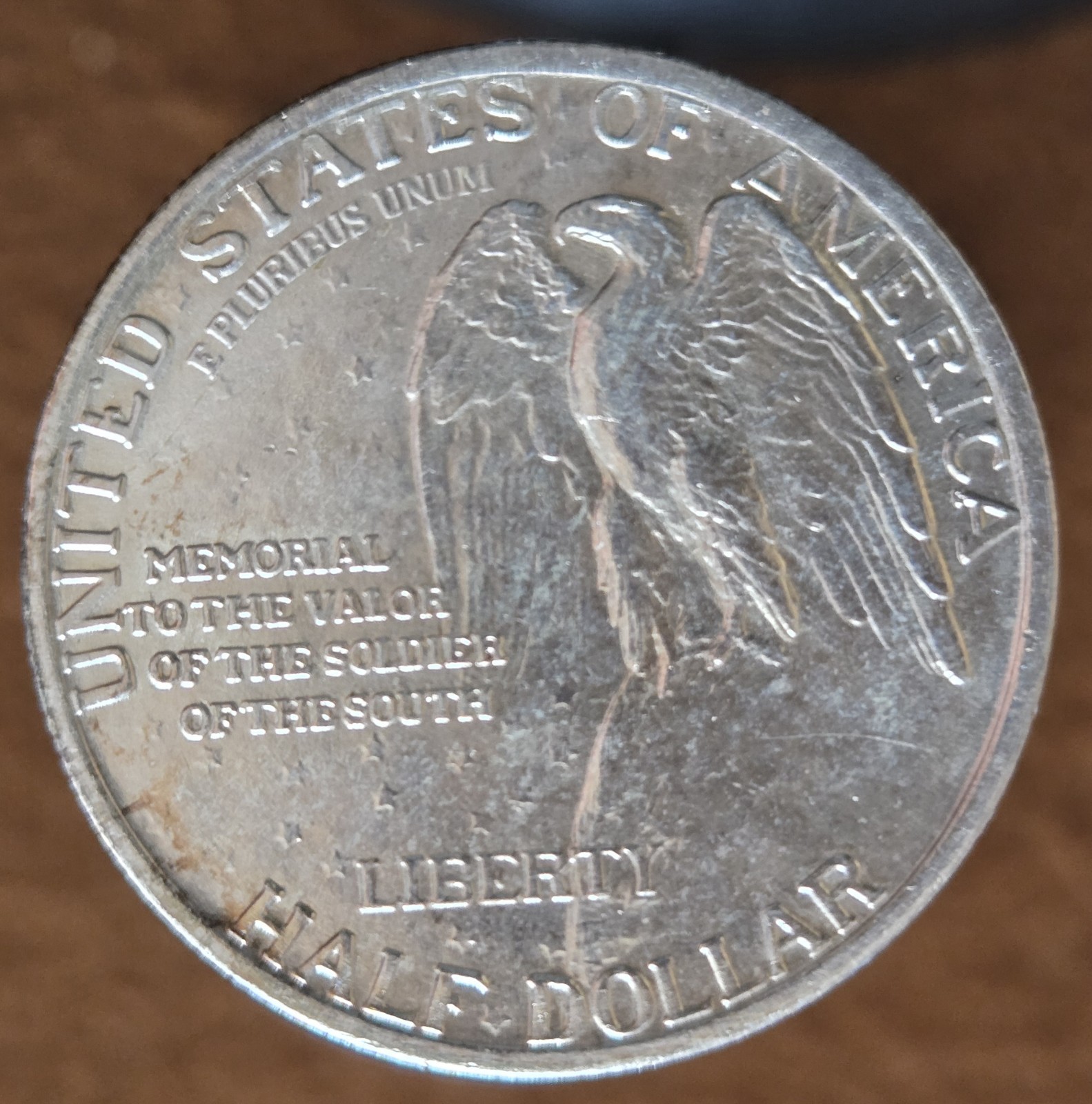 1925 Stone Mountain Commemorative Half Dollar Silver Coin 50C Uncertified