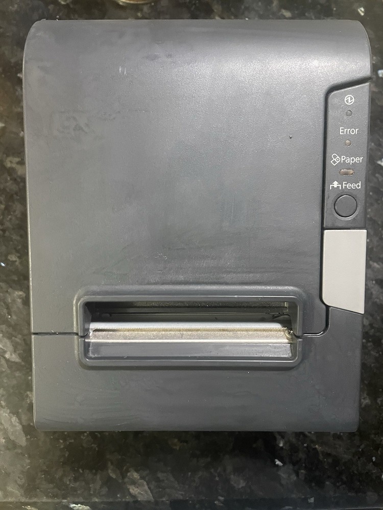 Epson Thermal Receipt Printer, POS Printer, TM-T88V, Model M244A No Plug