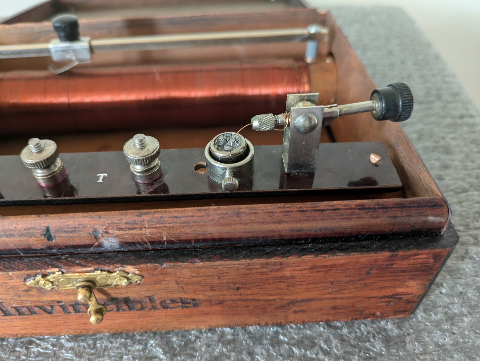 Vintage Crystal Radio Set from 60's