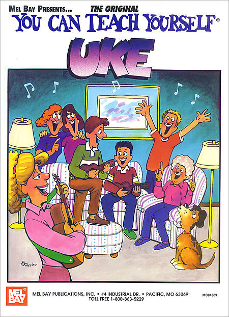 YOU CAN TEACH YOURSELF UKE UKULELE BOOK BEGINNER NEW