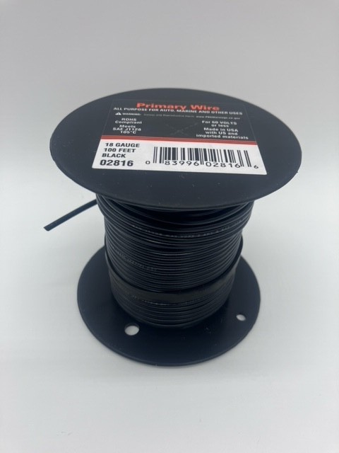 18 Gauge Primary Wire 100% Fine-Stranded Copper USA Made Lot NOT CCA
