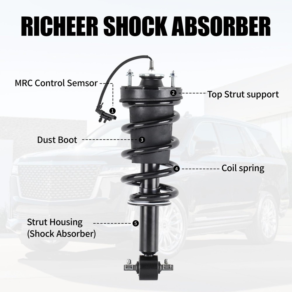 Richeer Front Shock Assembly（2 PCS ）, 2015-2022 ）