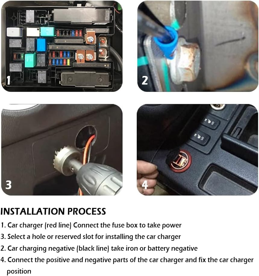 Cigarette Lighter Socket with Fuse