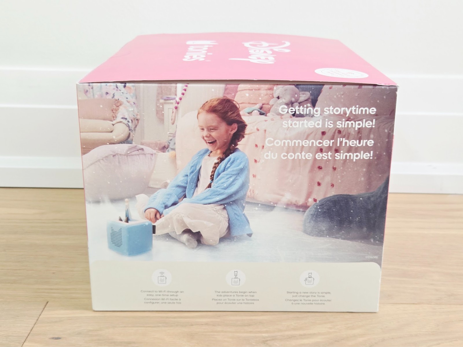 Tonies Disney Bundle Toniebox + 6 Tonies Frozen, Jasmine, Moana, Belle, Tangled