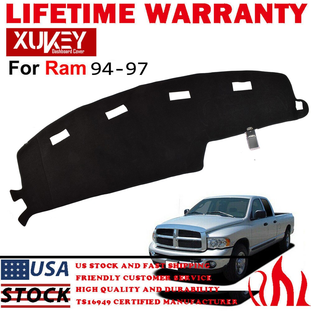 Dashboard Mat Dash Cover Carpet For Dodge Ram 1500 2500 3500 1994~ 1997 Dashmat