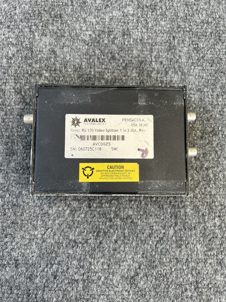 AVALEX TECHNOLOGIES DIGITAL HELICOPTER MAPPING SYSTEM ACCESSORIES PACKAGE