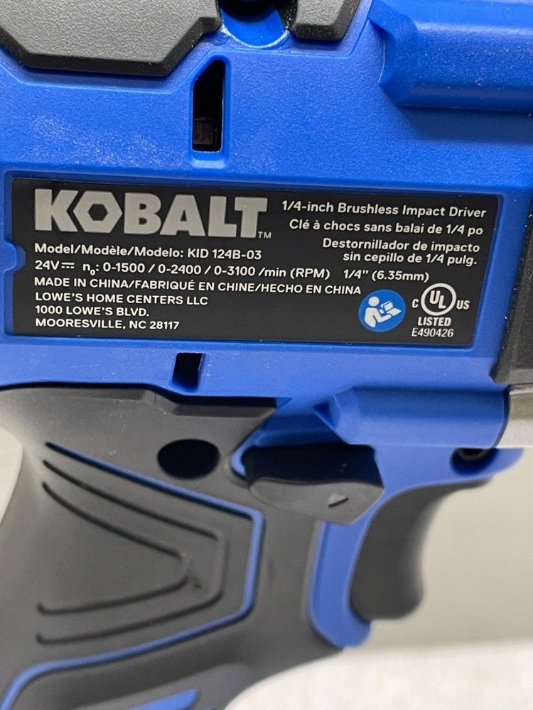 Kobalt 24V MAX Brushless 2 Tool Combo Kit w/Extras