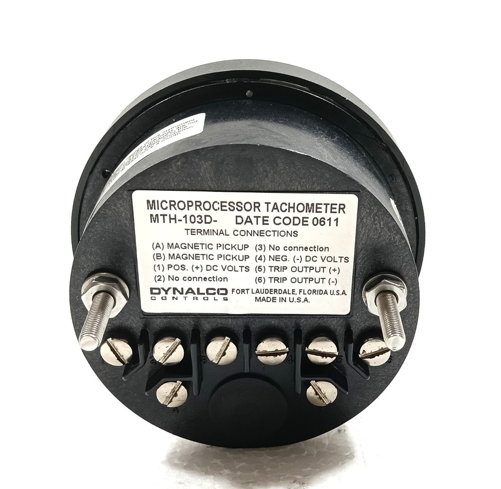 DYNALCO CONTROLS MTH-103D MICROPROCESSOR TACHOMETER HOURMETER TRIP MTH103D