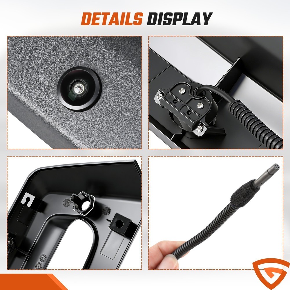 For Chevy Avalanche Cadillac Escalade 2002-2006 Tailgate Handle Backup Camera