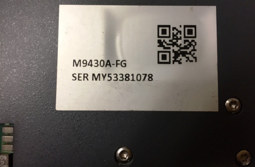 Agilent/Keysight M9430A Wireless Test Module