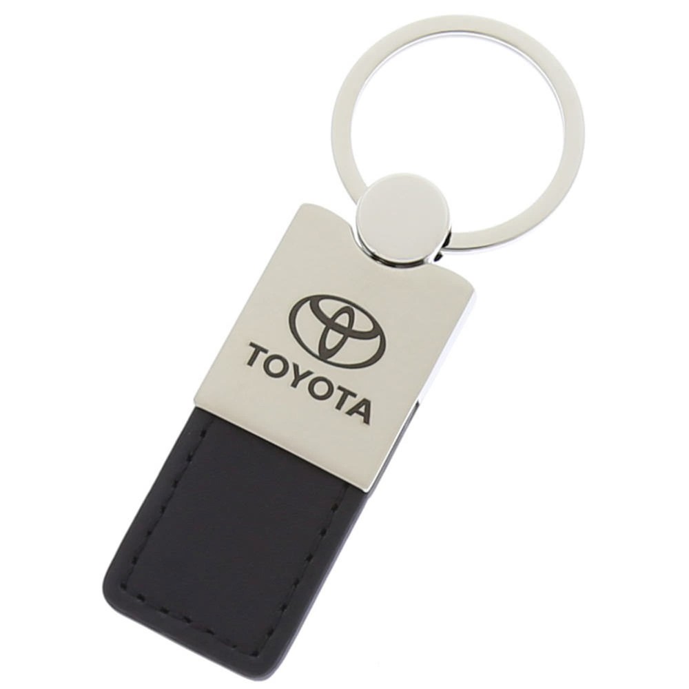 Toyota Leather Key Ring (Black)