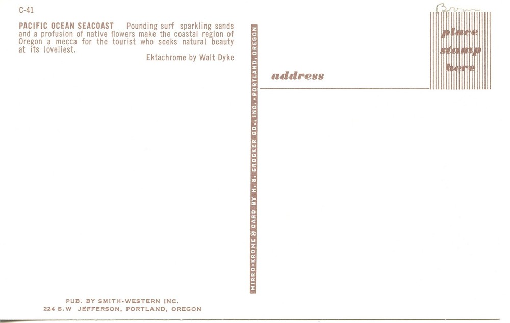 PACIFIC OCEAN SEACOAST - PC1054