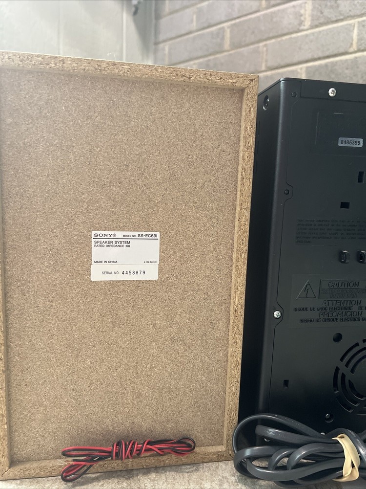 Sony Compact Disc Receiver HCD-EC69i Hi-Fi Component System Tested/Working